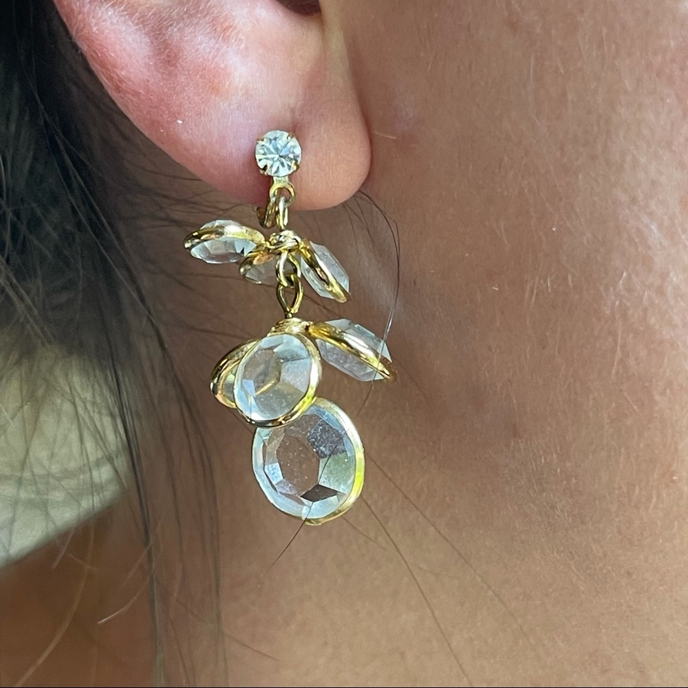 Vintage clip earrings